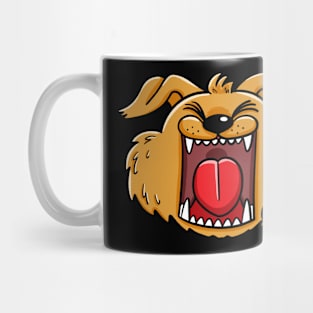 The laughing dog pointing at you Mug